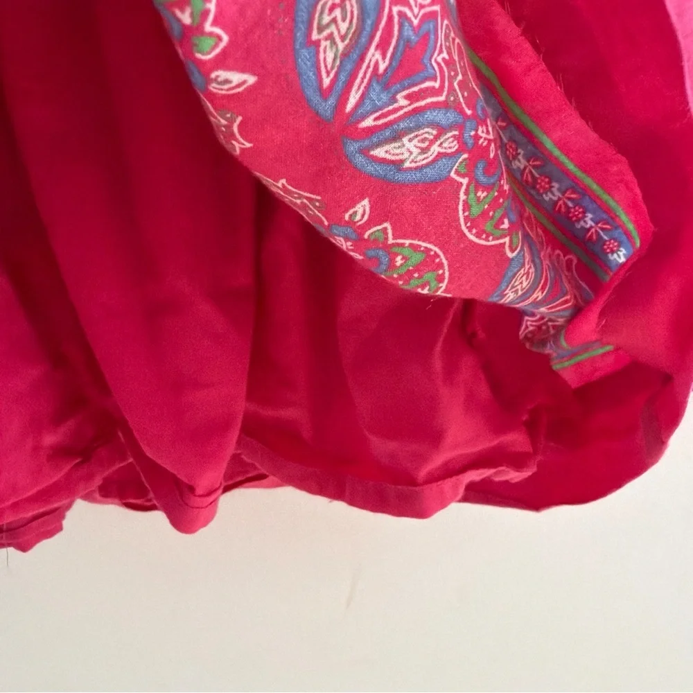 Polo Ralph Lauren Paisley Cotton Batiste Dress 2/2T Toddler Pink Cotton Lined